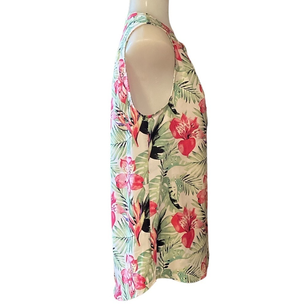 🌸NWT DALIA Sleeveless Tunic Blouse - size womens Medium - Picture 4 of 12